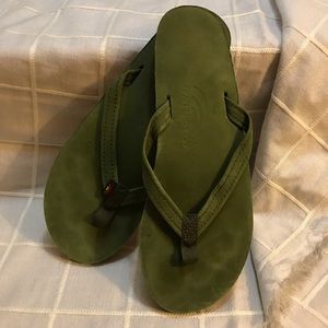 Rainbow Leather Sandals